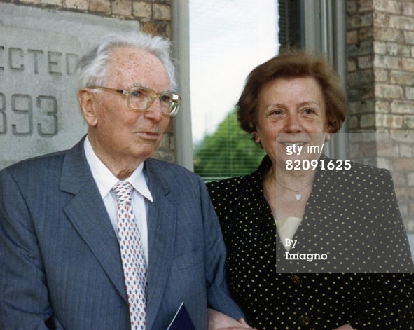 Viktor and his second wife Eleonore (http://www.gettyimages.com/)